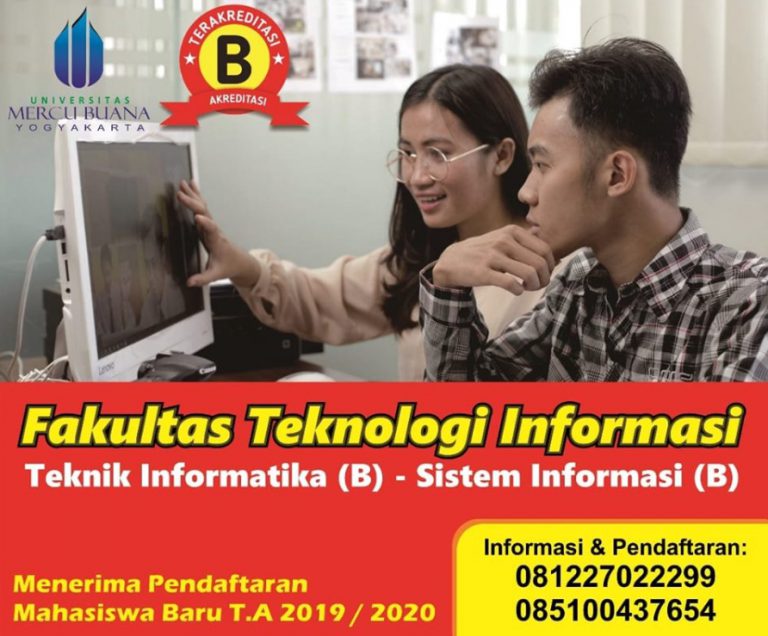 Peringkat Akreditasi Jurusan Teknik Informatika Universitas Mercu Buana Yogyakarta