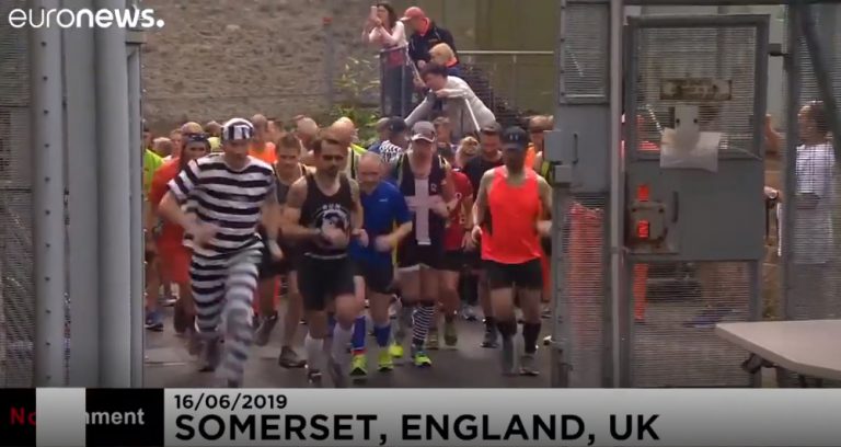 Lomba lari Marathon di Penjara