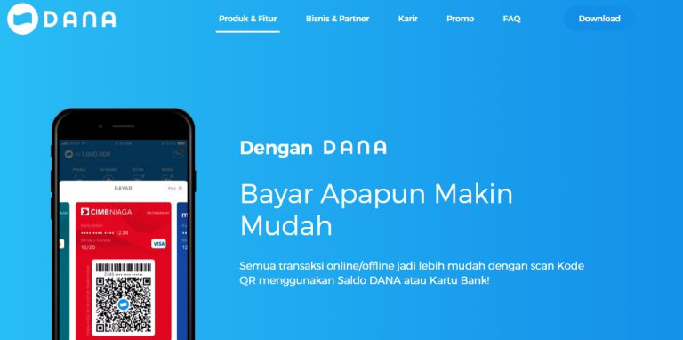 Dompet digital dana milik siapa?