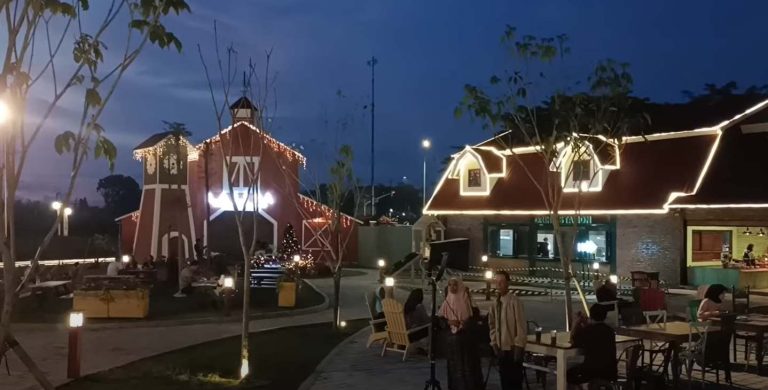 Foto Lalisa Jogja saat malam hari
