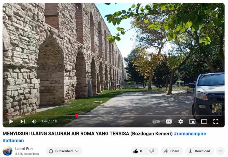 Keajaiban Teknik Romawi yang Terlupakan Saluran Air Kuno Patara di Turki