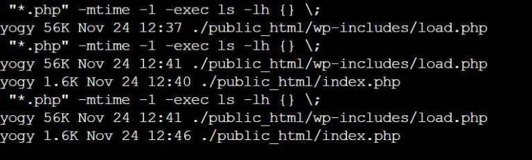 Halaman Depan index.php dan load.php Wordpress diretas