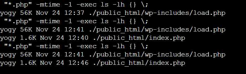 Halaman Depan index.php dan load.php Wordpress diretas